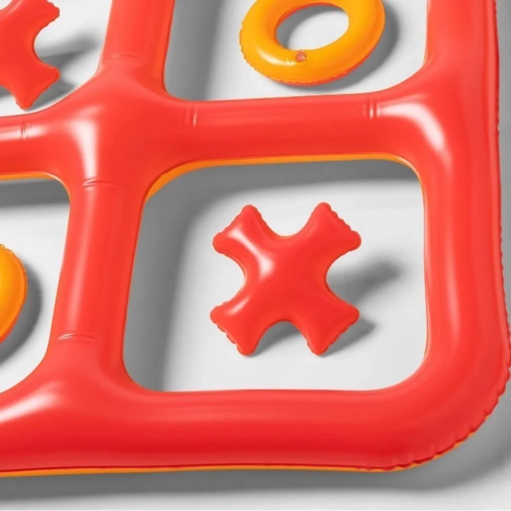 NWT tic tac toe pool game sun squad summer 11 pieces fun games ages 3+